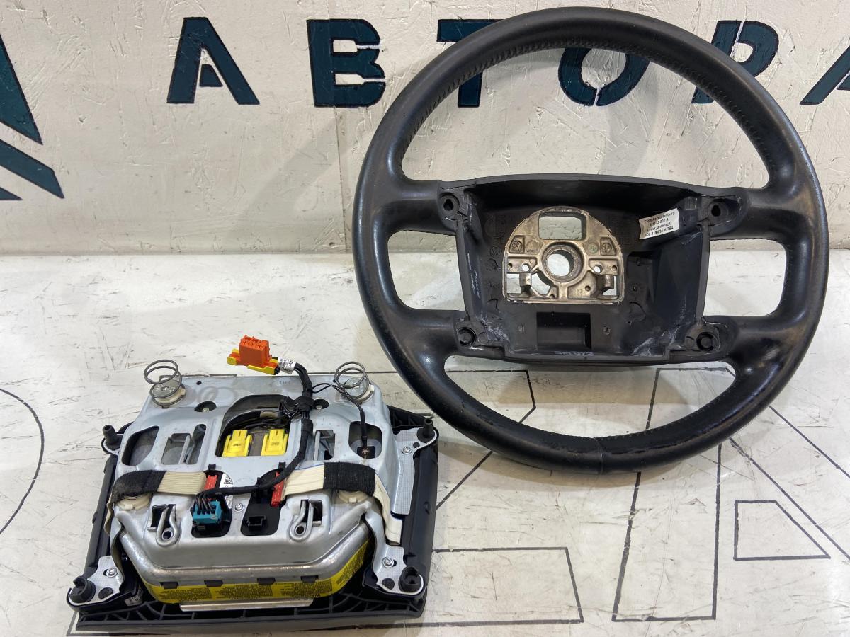 Pулевое колесо (кожа) 3D0419091K Volkswagen Touareg I