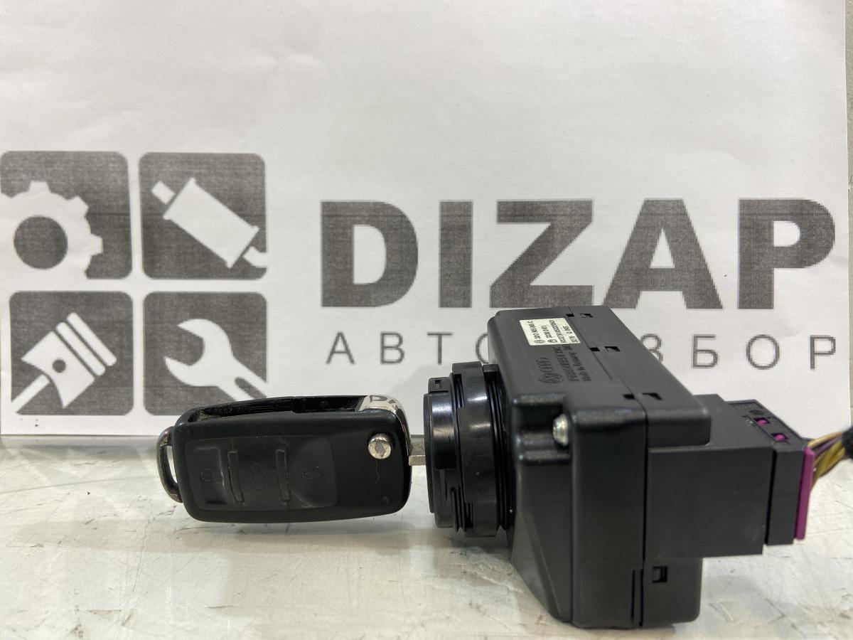 Замок зажигания с ключем 3D0905865C Volkswagen Touareg I