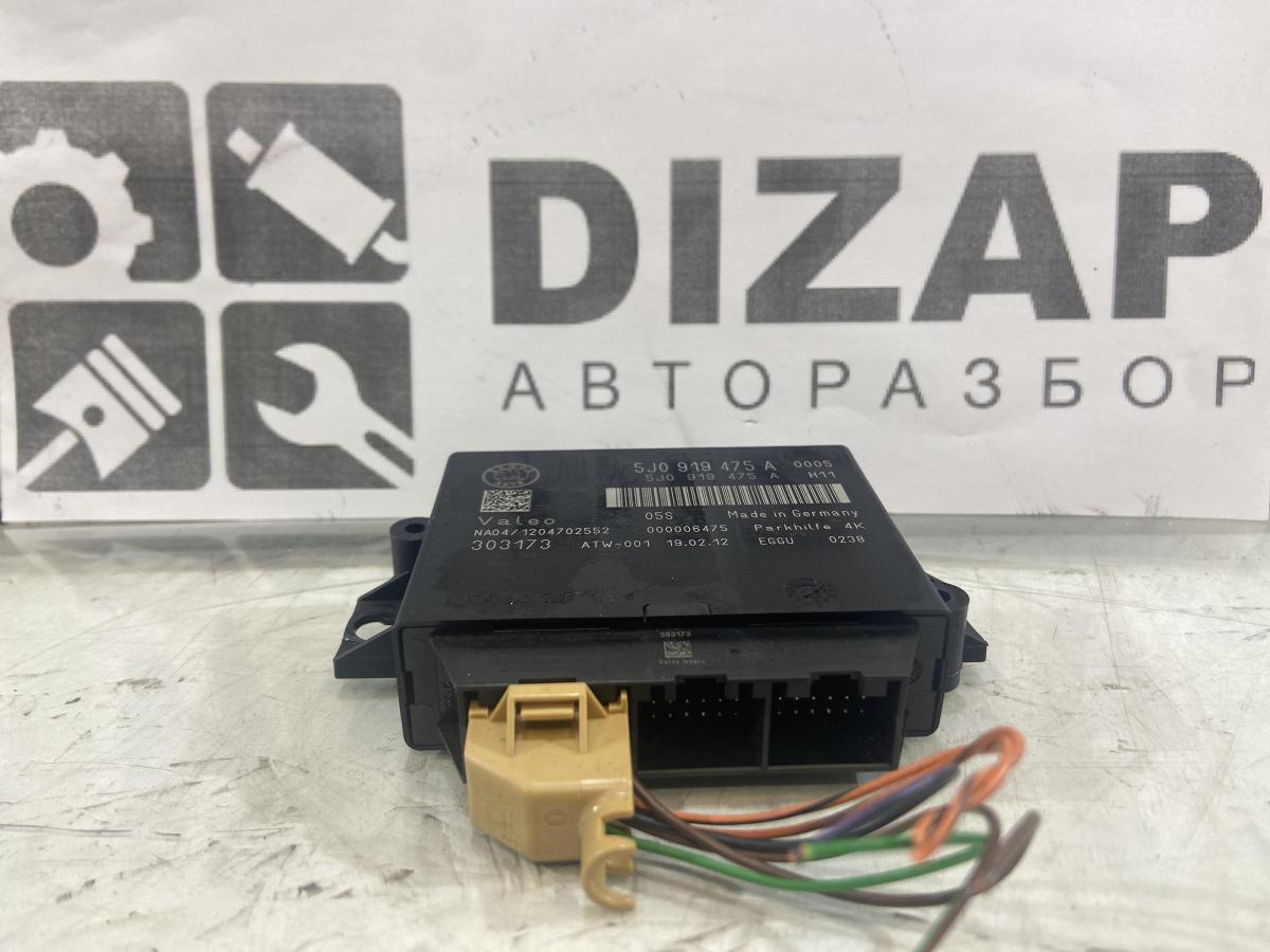 Блок управления парктрониками 5J0919475A Skoda Octavia II рест