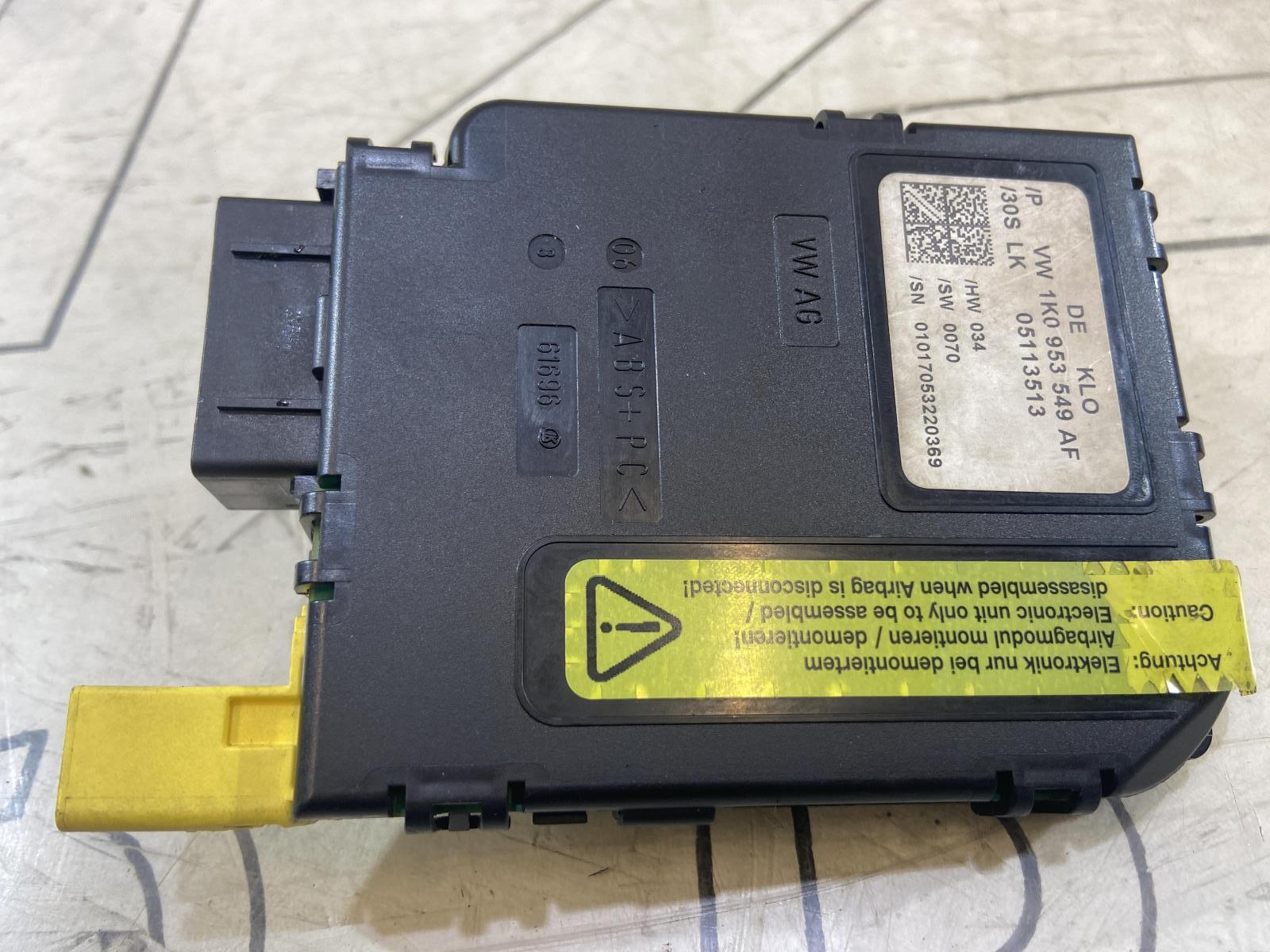 Блок подрулевого переключателя 1K0953549AF Skoda Octavia RS II