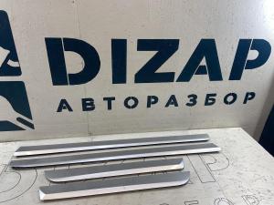 Молдинги (накладки) дверей нижние 8E0853970E Audi A4 B6 / B7