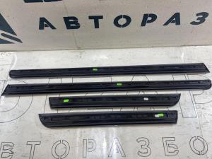 Молдинги (накладки) дверей нижние 8E0853970E Audi A4 B6 / B7