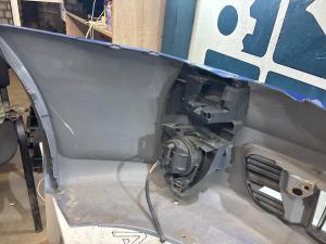 Бампер передний 1Z0807221D Skoda Octavia RS II