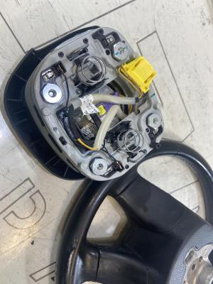 Pулевое колесо (кожа) 3T0419091G Skoda Octavia II рест